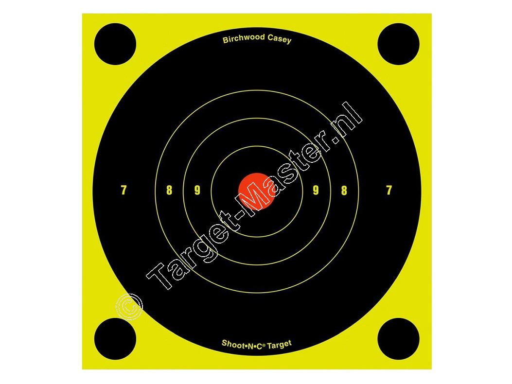 Birchwood Casey SHOOT-N-C Self-Adhesive Targets 15 Centimeter Targets